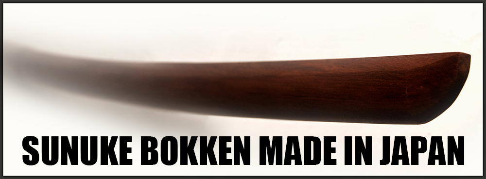 Sunuke Bokken made in Japan available at Tozando Online Shopping