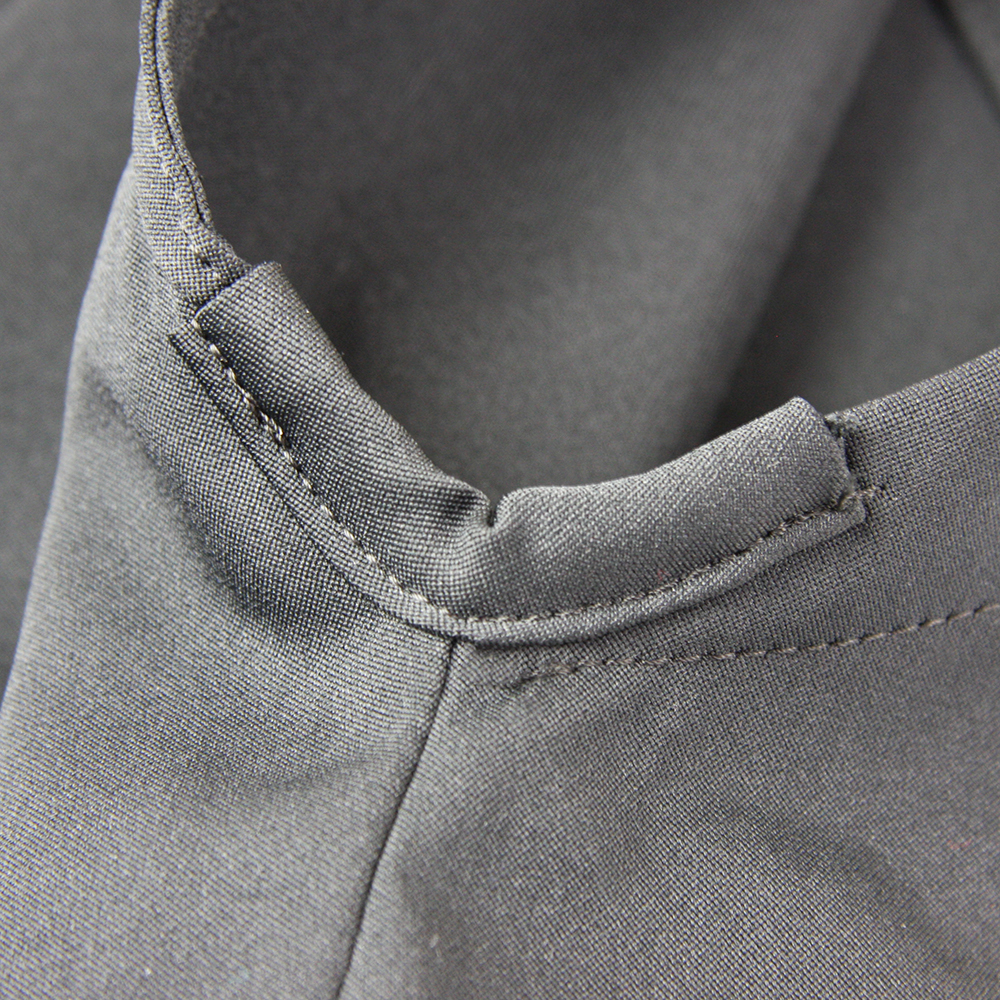 side slit reinforcement on Tozando Deluxe Polyester Aikido Hakama "UME"