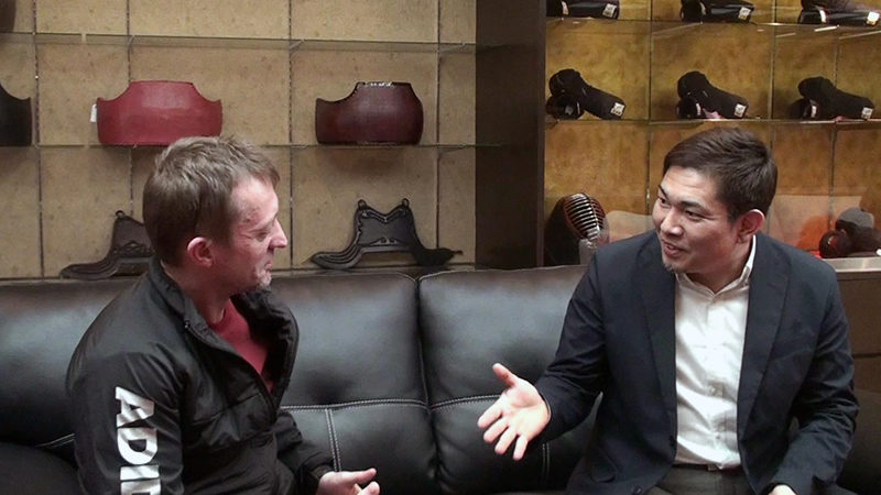 Takahiro Hayashi and Alex Bennett talk about Kendo
