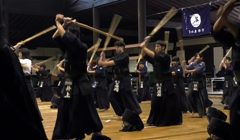 Kendo Suburi Keiko at Kyoto Butokuden