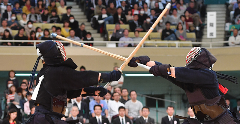 Nishimura at All Japan Kendo Championship 2017