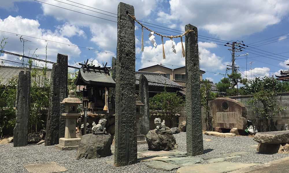 Kaji Jinja shrine in Awata Jinja shrine in Kyoto