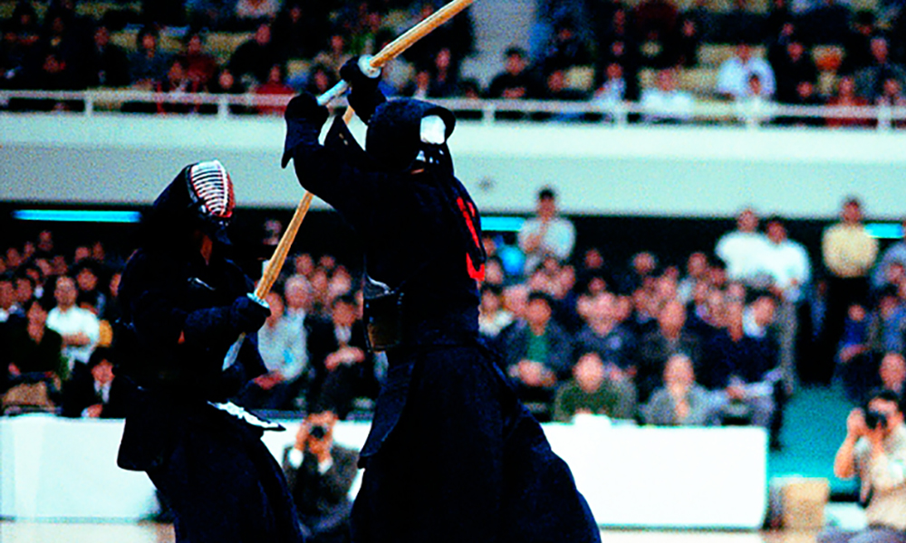 Eiga Naoki winning the 2000 All Japan Championship