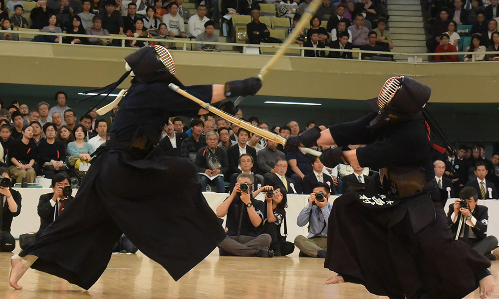 Nishimura vs Ando at 2018 All Japan Kendo Championship