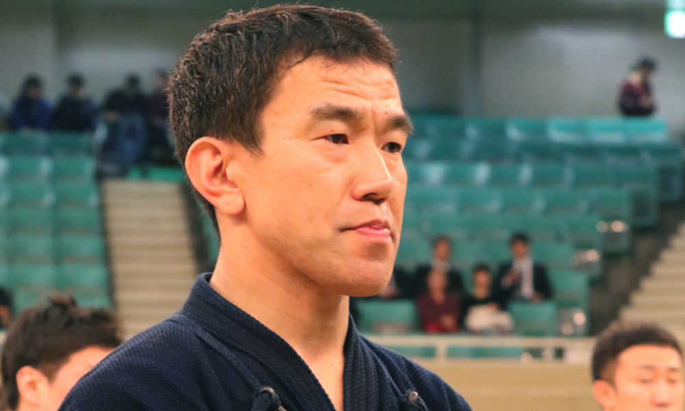 Uchimura at 2018 All Japan Kendo Championship