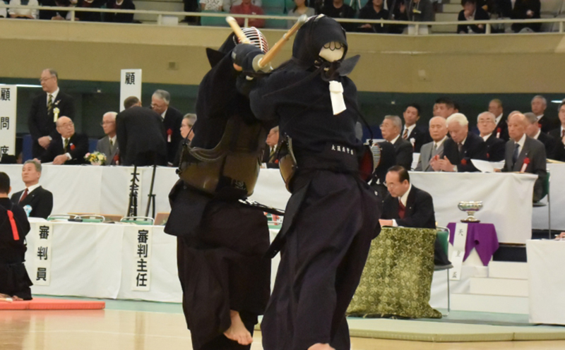 Iwakiri at the 66th All Japan Kendo Championship Taikai