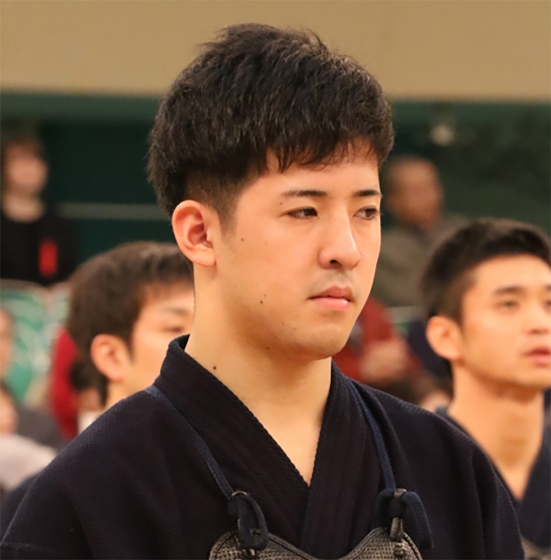 Matsuzaki Kenshiro from Ibaraki for the 66th All Japan Kendo championship Taikai