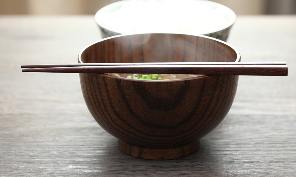 A bowl of Miso soup