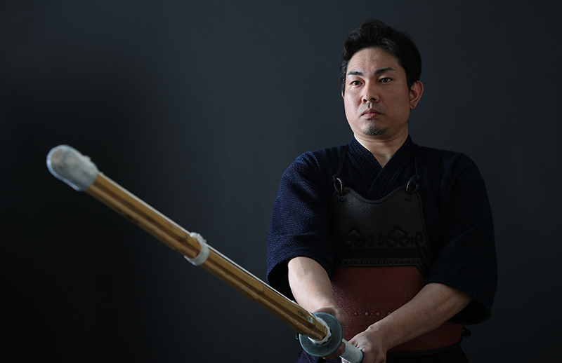 Kendo Kyoshi Hayashi Takahiro 7-dan's Kamae