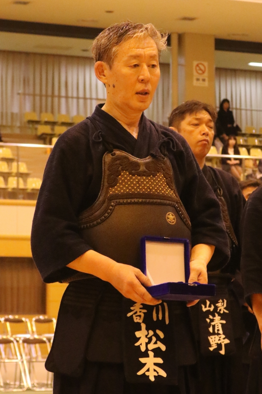 Matsumoto Sensei, 8-dan, Kagawa