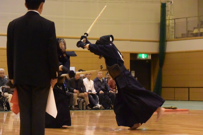 Matsumoto's kaeshi-do against Kurita