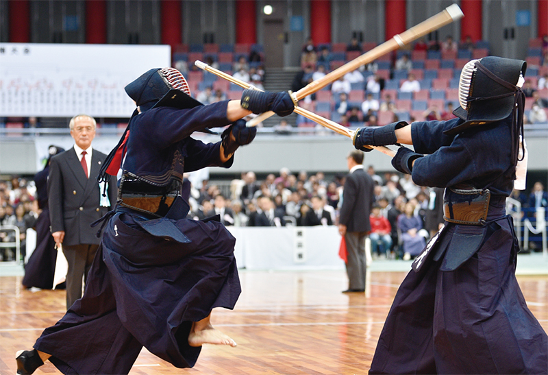 Kunitomo at the 67th All Japan Kendo championship