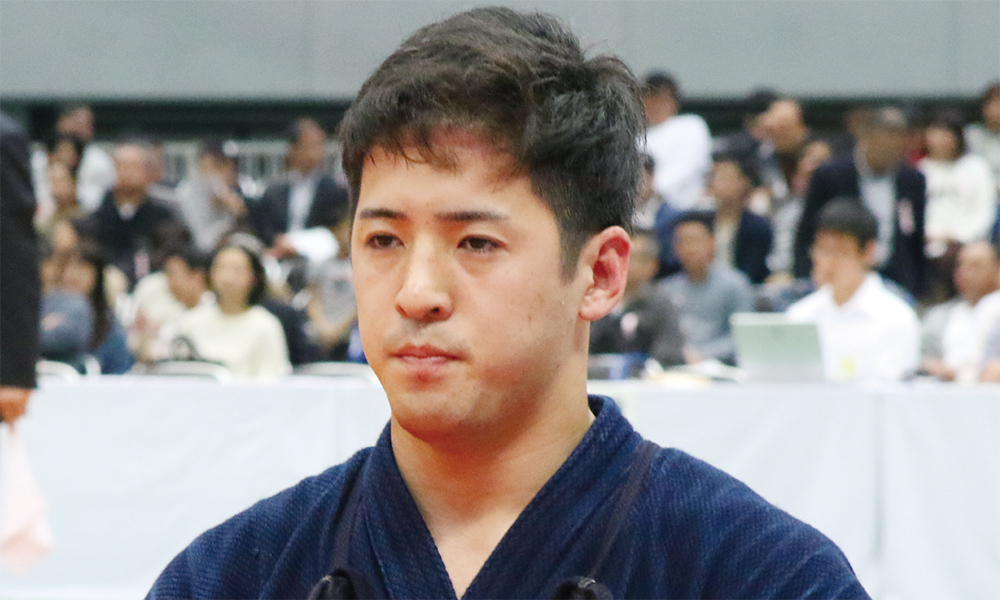 Matsuzaki Kenshiro, the 2nd place winner for the 67th All Japan Kendo Championship